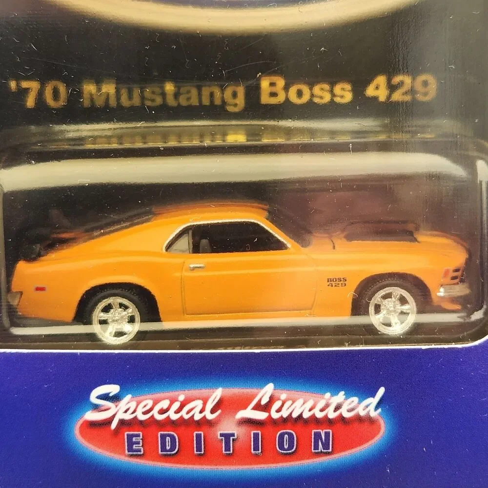 Hotwheels Street Machines Hot Rod Orange Ford 1970 Mustang Boss 429 1:64 Diecast